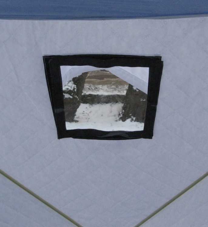 Зимняя палатка куб Следопыт Эконом 1,8*1,8 м PF-TW-07 трехслойная (55104)