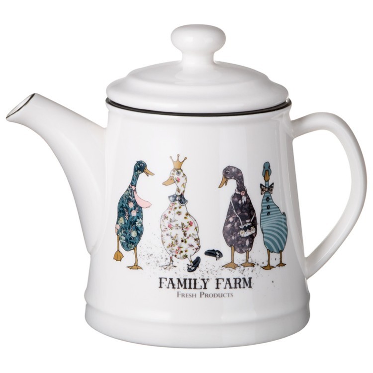 Чайник lefard "family farm" 1200 мл 21 см LEFARD (263-1401)