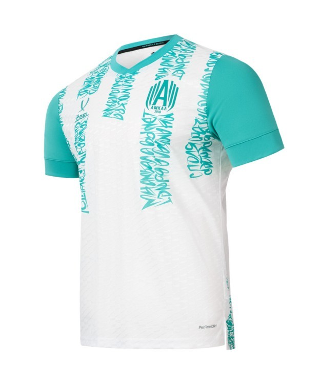 Футболка игровая JOGEL AMKAL PerFormDRY Jersey, белый/бирюзовый (2119369)