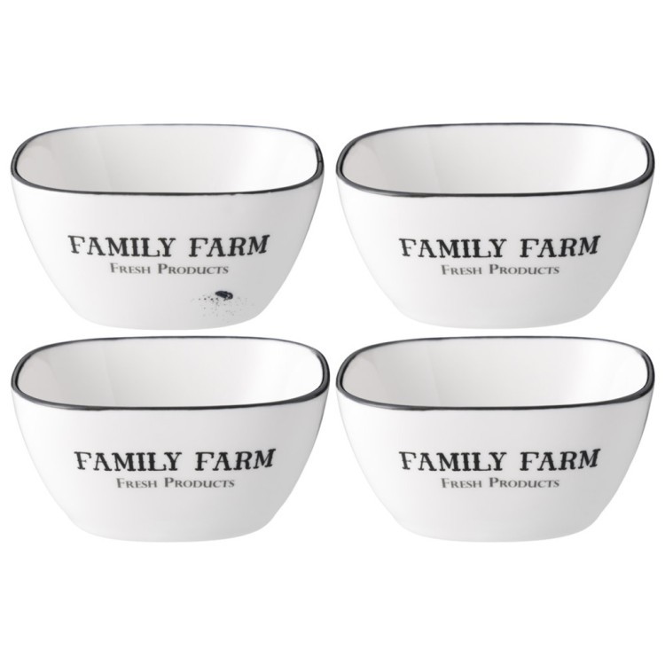 Набор соусников lefard "family farm" 4 шт. 30*19*6,7 см 160 мл Lefard (263-1448)
