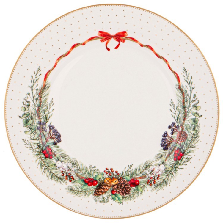 Тарелка обеденная lefard "celebration" 27 см Lefard (85-1873-11)