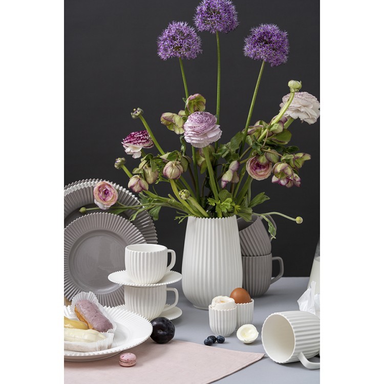 Набор из двух кружек темно-серого цвета из коллекции edge, 400 мл (75167)