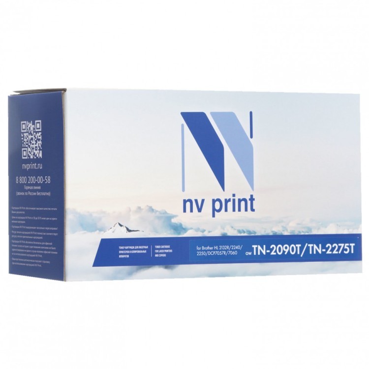Картридж лазерный NV PRINT NV-TN2090/TN2275 для BROTHER ресурс 2500 стр. 363252 (1) (90985)