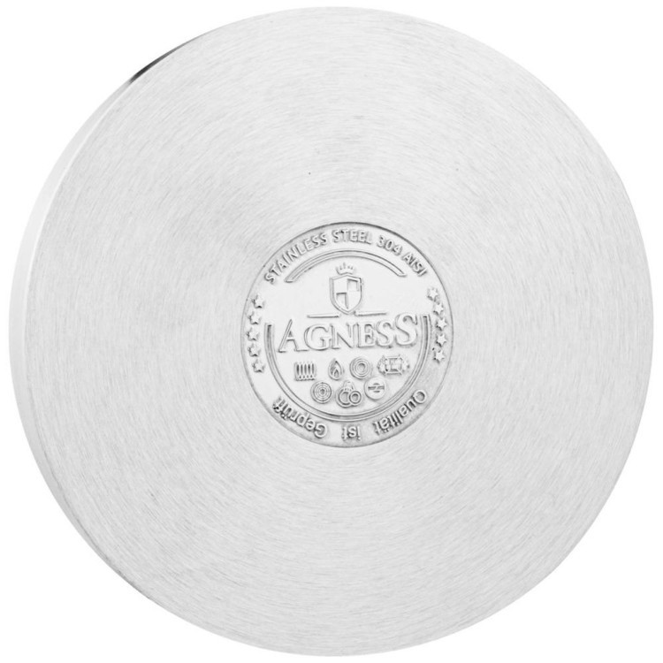 Чайник agness professional 1,5 л. хромникелевая нержавеющая сталь 18/10, индукционное дно Agness (936-328)
