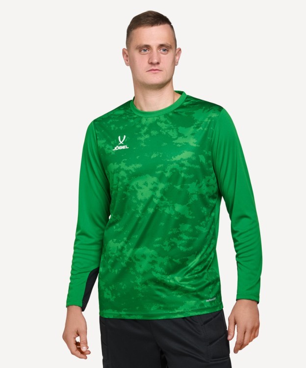 Свитер вратарский JÖGEL DIVISION PerFormDRY GK Splash, зеленый (2121216)