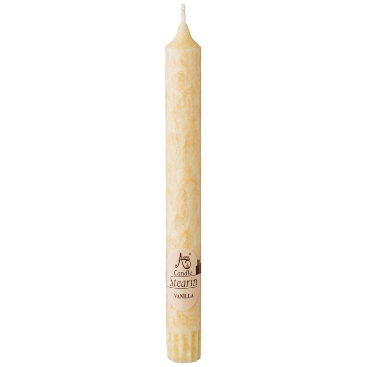 Набор ароматических стеариновых свечей из 16 шт. vanilla высота 20 см Adpal (348-772)