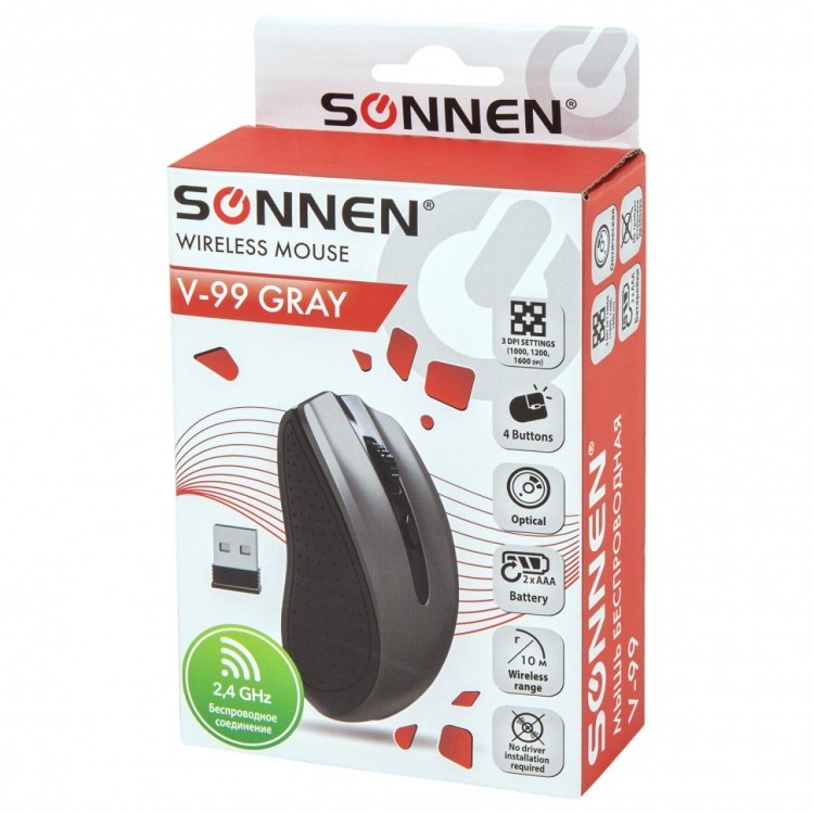Мышь беспроводная оптическая USB Sven V99 (513528) (1) (84597) Мышь беспроводная оптическая USB Sven V99 (513528) (1) (84597)