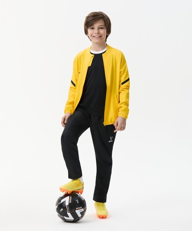 Куртка спортивная JÖGEL CAMP 2 Lined Jacket, желтый/черный, детский (2121553)