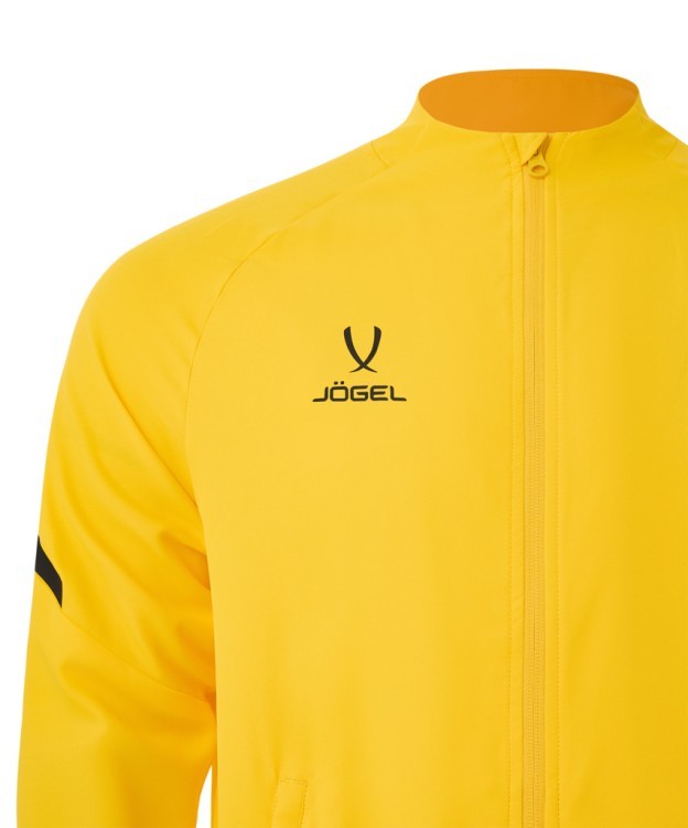 Куртка спортивная JÖGEL CAMP 2 Lined Jacket, желтый/черный, детский (2121553)