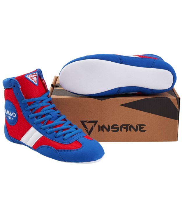 Обувь для самбо ATTACK, синий, детский (1555579)