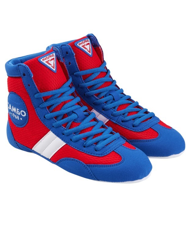Обувь для самбо ATTACK, синий, детский (1555579)