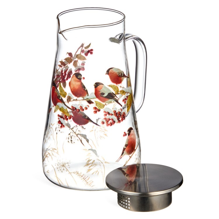 Кувшин "снегири"  1400 мл Lefard (887-479)