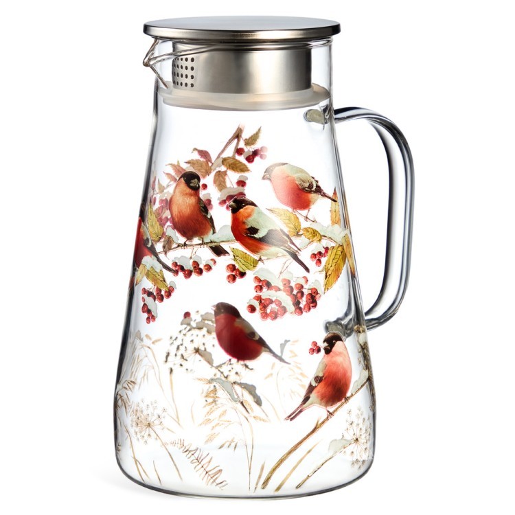 Кувшин "снегири"  1400 мл Lefard (887-479)