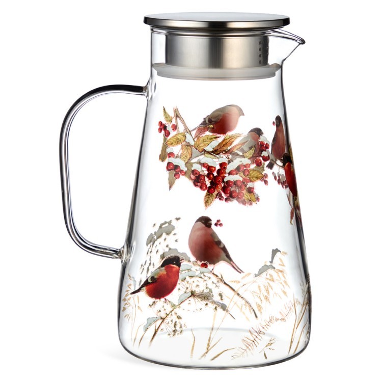 Кувшин "снегири"  1400 мл Lefard (887-479)