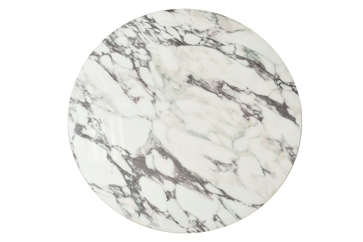 Стол Marmoreal White d90*75см (TT-00014160)