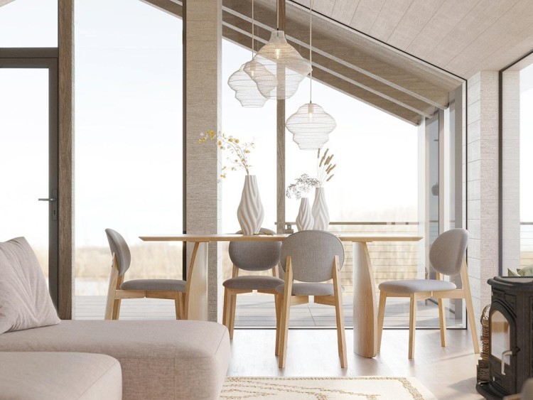 Ваза для сухоцветов printed art, wave, 32 см (78181) Ваза для сухоцветов printed art, wave, 32 см (78181)