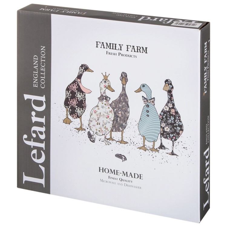Тарелка обеденная lefard "family farm" 2 секции 26*2,5 см LEFARD (263-1416)