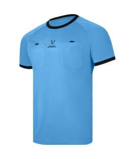Футболка судейская JOGEL Referee tee, голубой (1590728)
