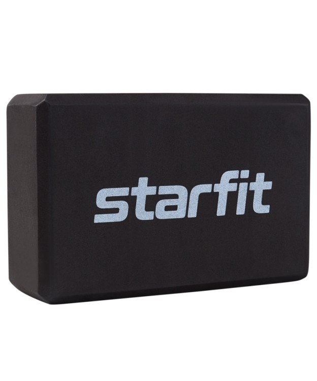 Блок для йоги STARFIT YB-200 EVA, черный (2104798)