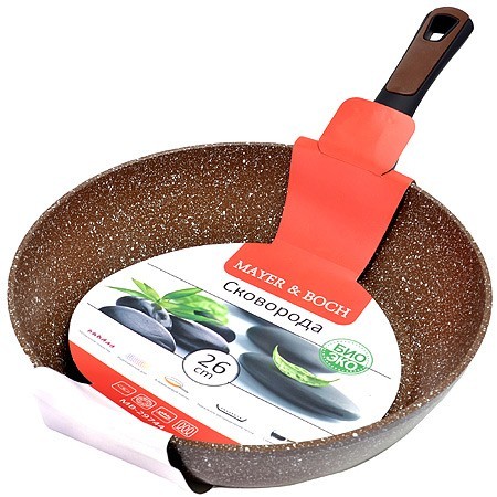 Сковорода 26 см мрам.покр. съем.руч.MB (40406) Сковорода 26 см мрам.покр. съем.руч.MB (40406)