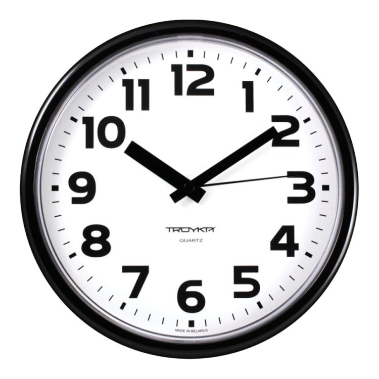 Часы настенные Troyka 91900945 круг D23 см (1) (65152)