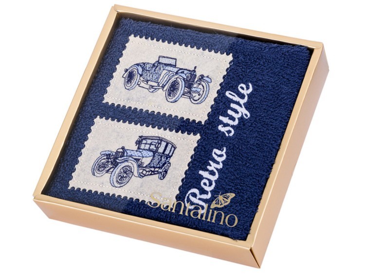 Полотенце "ретро автомобили" 50*35 см., 380 г/м2, м/х, х/б 100% синий SANTALINO (850-110-35) Полотенце "ретро автомобили" 50*35 см., 380 г/м2, м/х, х/б 100% синий SANTALINO (850-110-35)