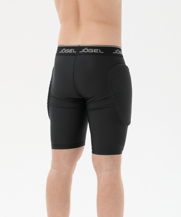 Шорты вратарские с защитой JÖGEL ScalePad Goalkeeper Shorts, черный (2119438) Шорты вратарские с защитой JÖGEL ScalePad Goalkeeper Shorts, черный (2119438)