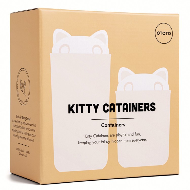 Набор пищевых контейнеров ototo, kitty (69072)