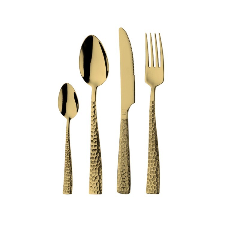 Нож столовый 1TG00003, нержавеющая сталь 18/10, PVD, gold, PINTINOX