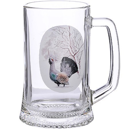 Кружка для пива 500мл. 1шт. "Охота" " (1008-1-Д)