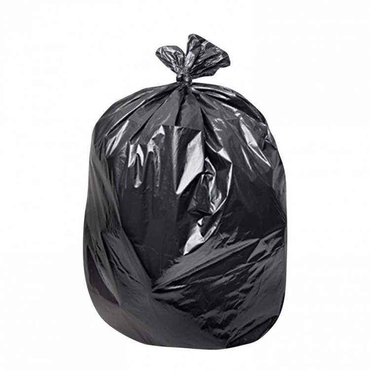 Мешки для мусора 120 л черные 25 шт ПВД 55 мкм 70х110 см КОНЦЕПЦИЯ БЫТА Профи 604935 (1) (94902)