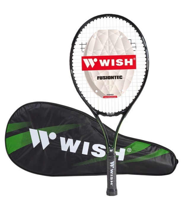 Ракетка для большого тенниса WISH FusionTec 300 26’’, зеленый (2107713) Ракетка для большого тенниса WISH FusionTec 300 26’’, зеленый (2107713)