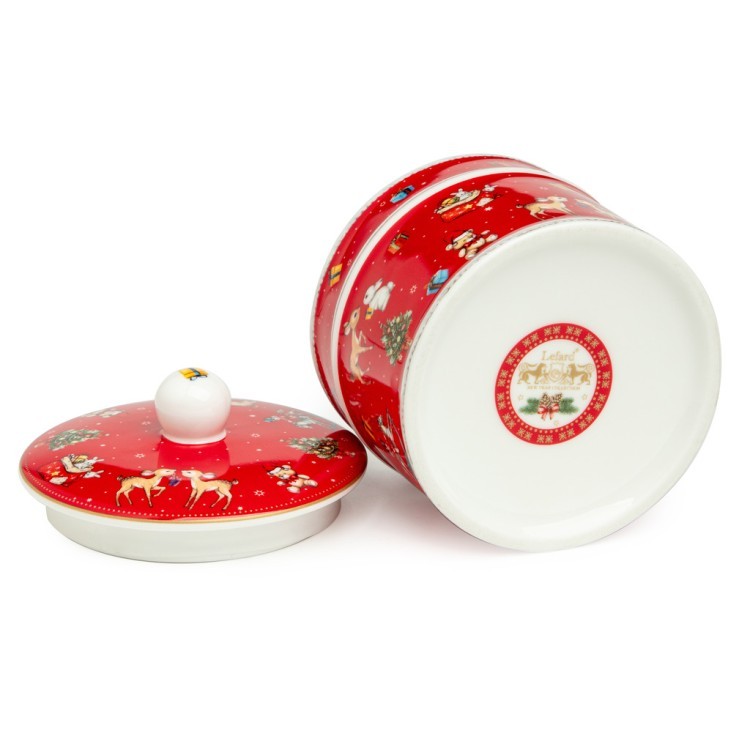 Банка lefard "с новым годом!" 11,5*12 см 500 мл Lefard (85-2066-1)