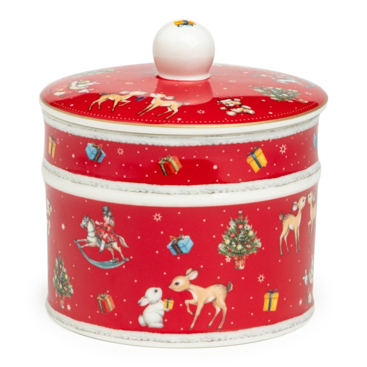 Банка lefard "с новым годом!" 11,5*12 см 500 мл Lefard (85-2066-1)