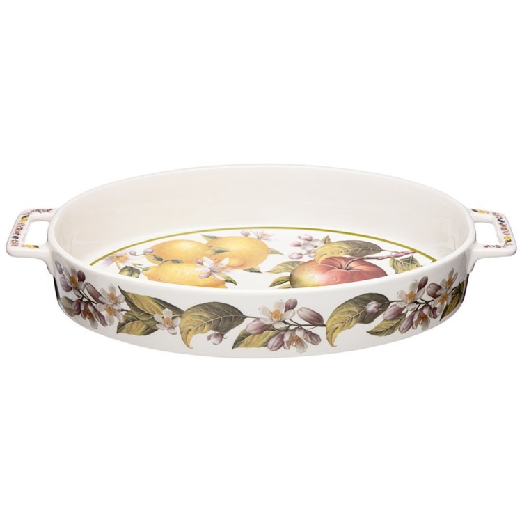 Блюдо овальное с ручками lefard "фрукты" 36,5*21*6 см Lefard (104-802) Блюдо овальное с ручками lefard "фрукты" 36,5*21*6 см Lefard (104-802)