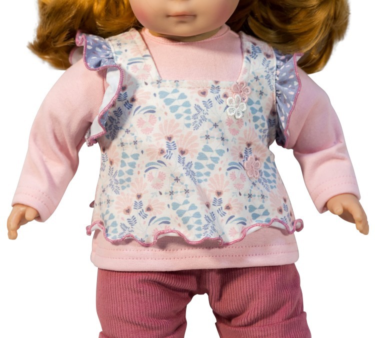 Кукла мягконабивная Ханна рыжая 36 см (4337733GE_SHC)