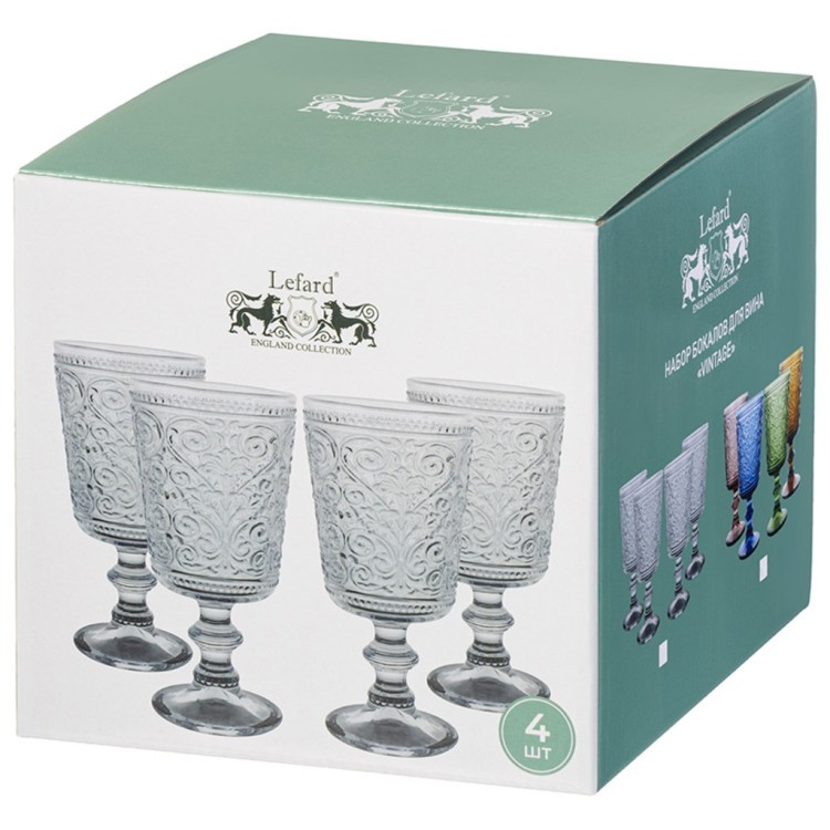 Набор бокалов для вина "vintage", 4 шт/330 мл Lefard (687-013)