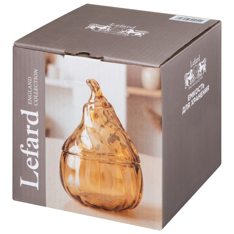 Емкость для хранения "pear" 11*11*15,5 см/300 мл Lefard (355-455)