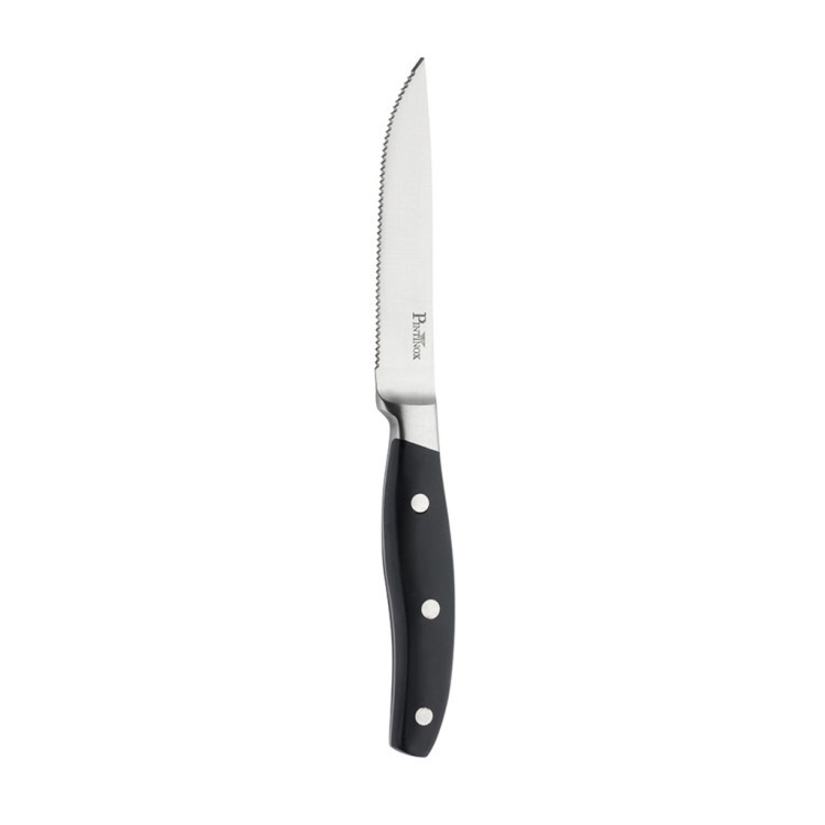 Нож для стейка 076000EU, нержавеющая сталь 18/10, PVD, Mirror Polish / Black, PINTINOX