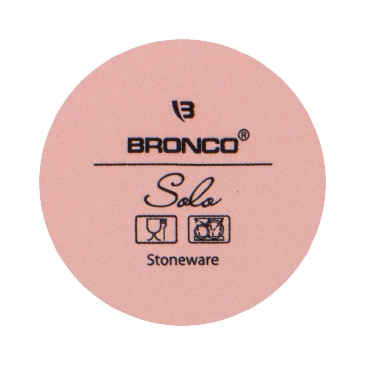 Тарелка обеденная bronco "solo" 26,5 см пудровая (577-149) 
