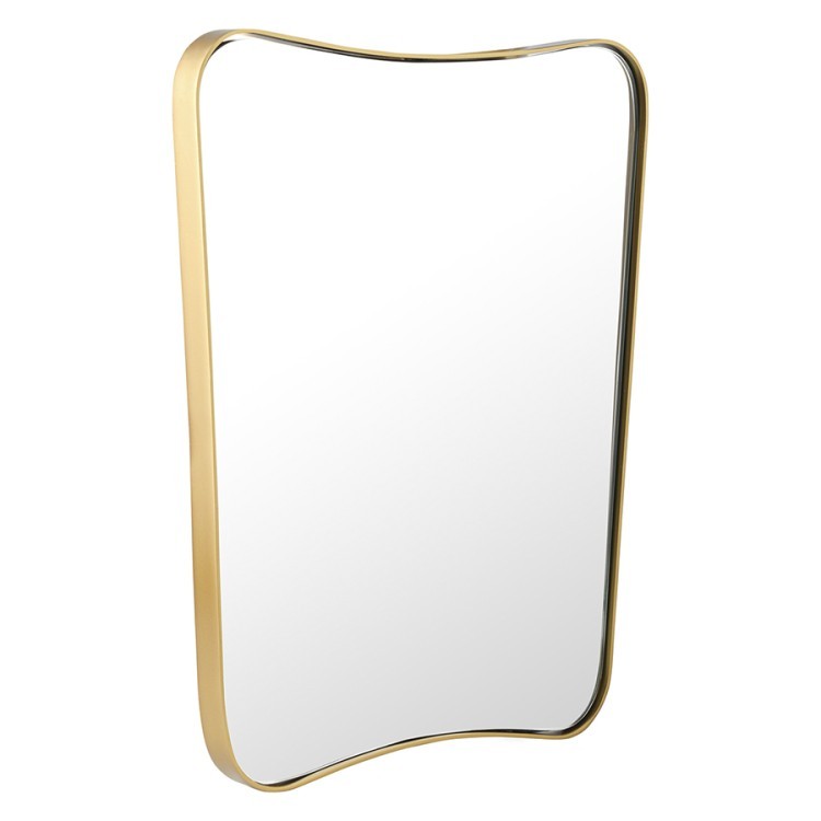 Зеркало настенное raffin, 45х36 см, золотое (76223)
