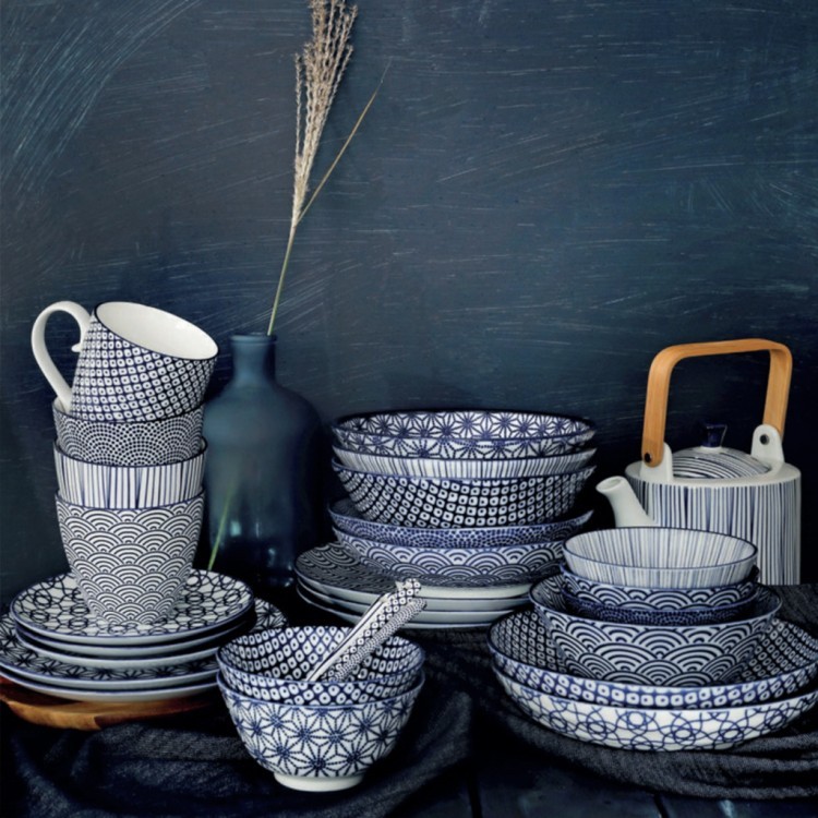 Чаша 14362СНЯТО, 21, фарфор, blue/white, TOKYO DESIGN