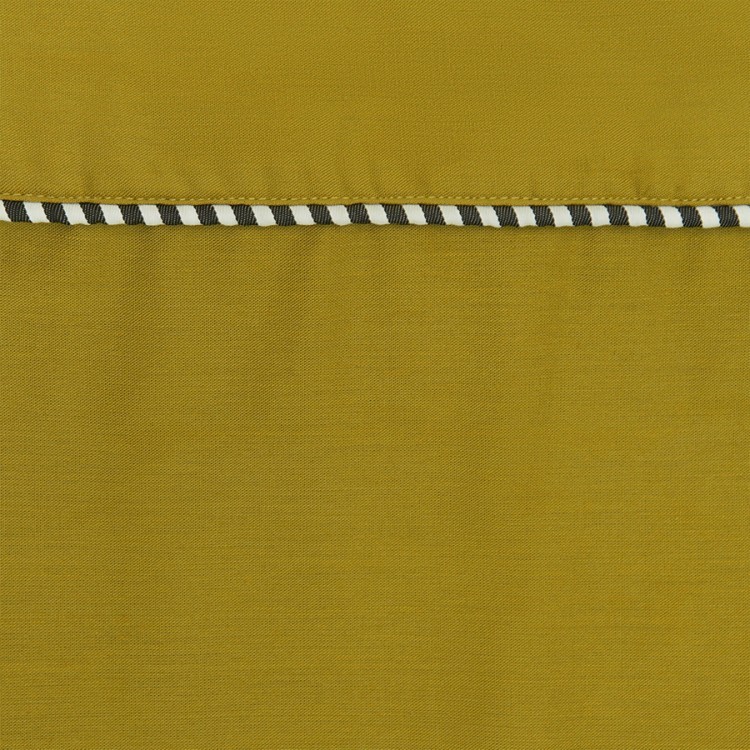 Простыня на резинке оливкового цвета из коллекции essential, 160х200х30 см (73739)