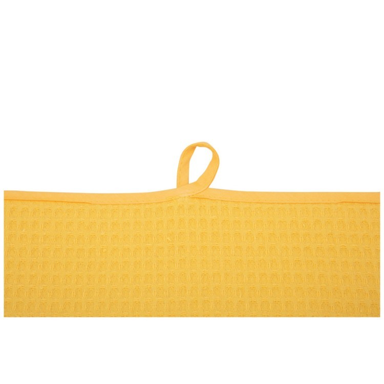 Полотенце вафельное  прямоугольное (желтое) 50*70 (557-082) 
