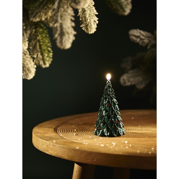 Свеча декоративная festive flame из коллекции new year essential, 12 см (78350)