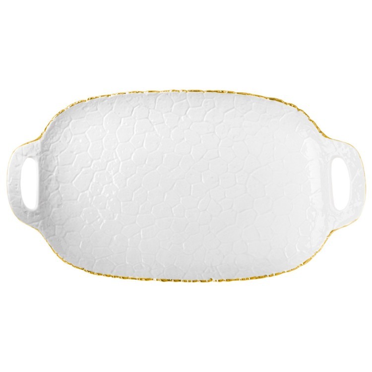 Поднос lefard "charm" 46,5*26*5,5 см (с золотой линией) Lefard (779-357)