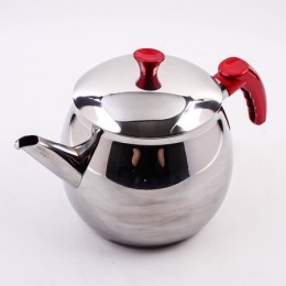 Чайник металлический 1л Home Perfect Kure нерж/ст/пласт (800-307)