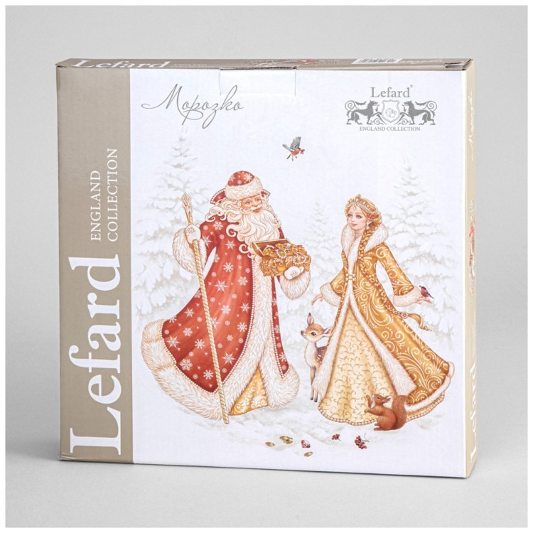 Тарелка обеденная lefard "морозко" 27 см  Lefard (85-2039)