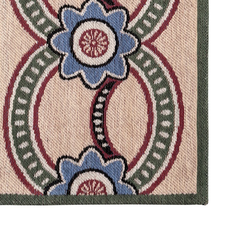 Ковер из хлопка по мотивам эвенских орнаментов из коллекции cultural heritage, 160х230 см (78516)