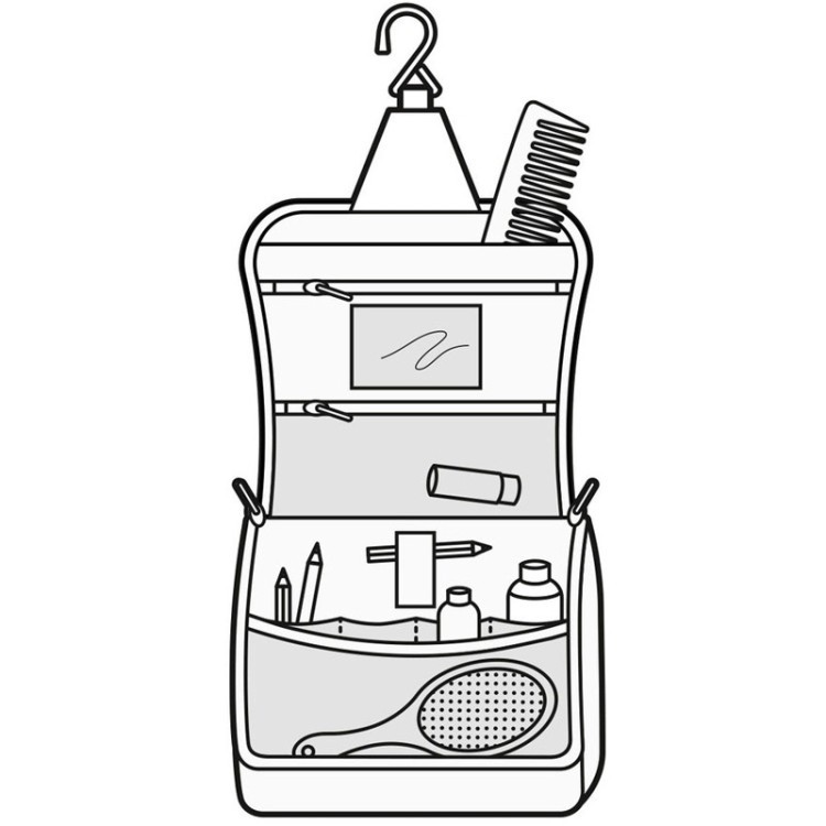 Сумка-органайзер toiletbag dots (49823)